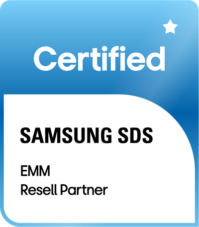 Samsung SDS EMM Resell Partner Certified · Bomontec